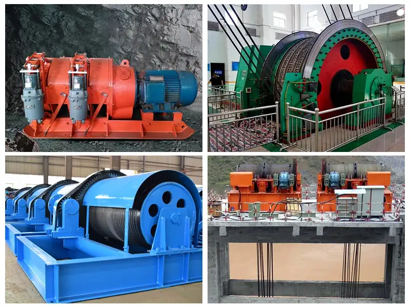 Heavy duty Construction Winch Equipment