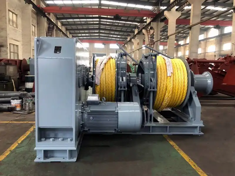 heavy duty mooring winch