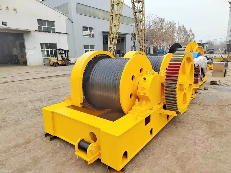 Double Drum Slipway Winch Double Drum Slipway Winch