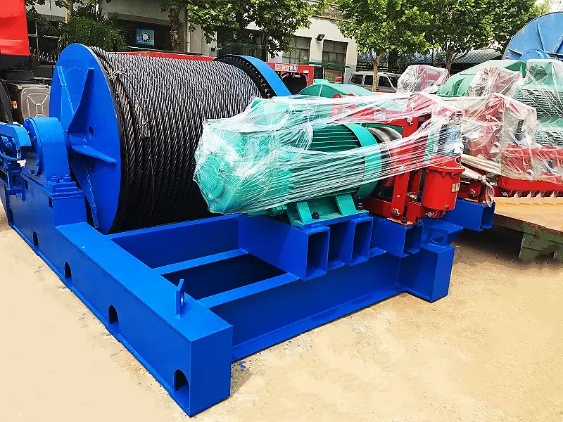 standard electric pulling slipway winch