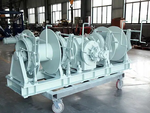 double-drum-hydraulic-mooring-winch