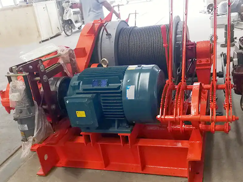 electric piling winch for sale