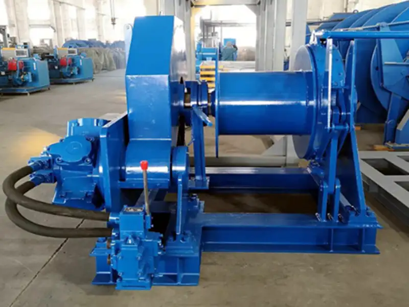 hydraulic mooring wire rope winch