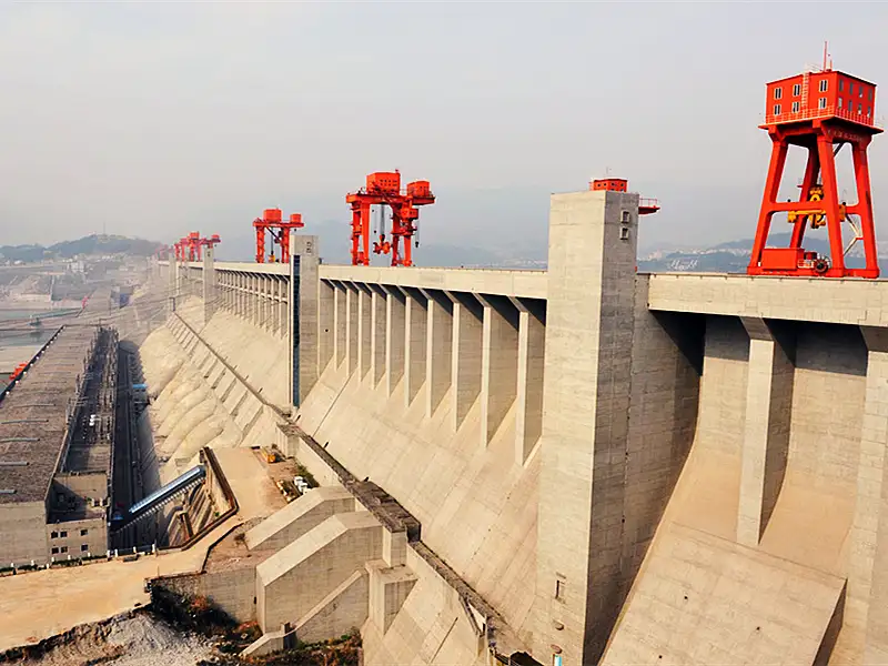 hydropower station crane and winch machine