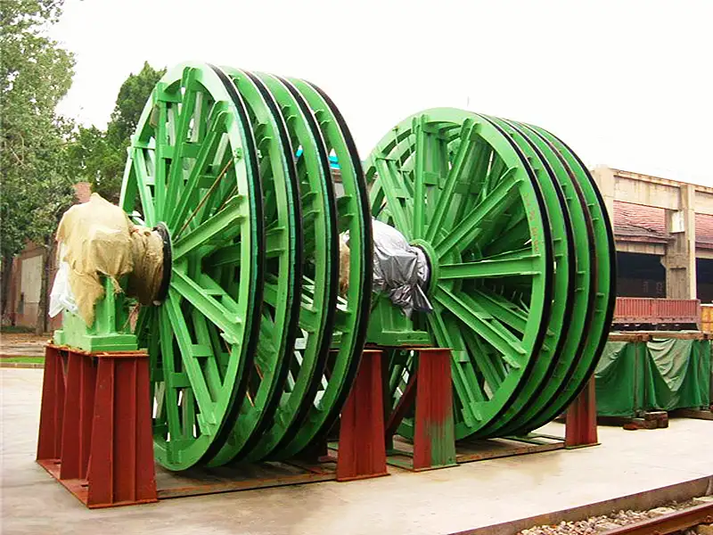 mine hoist winch