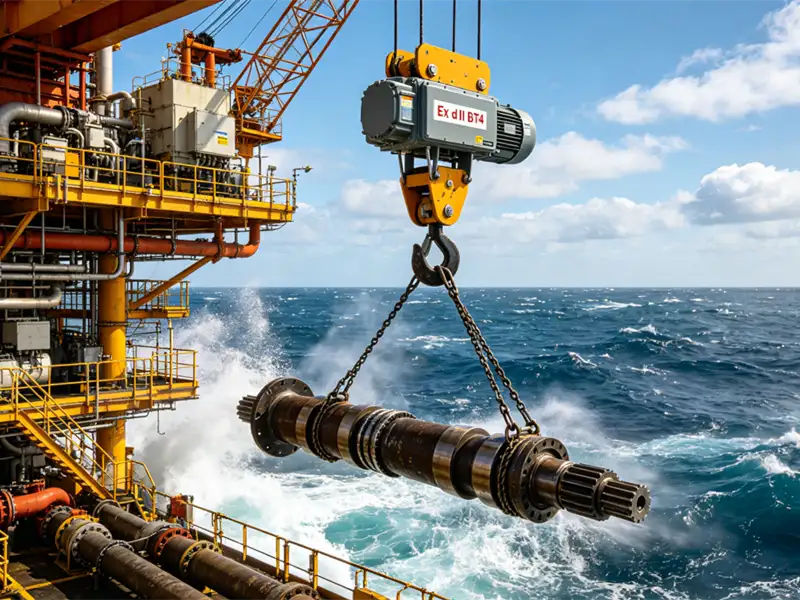 Anti-explosion lifting hoist Anti-explosion lifting hoist